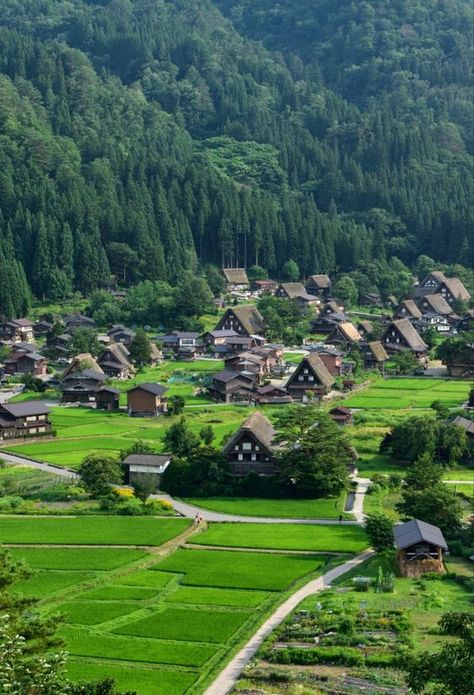 Japan Village, Takayama Japan, Japanese Alps, Japan Spring, Japanese Village, Japan Landscape, Japan Architecture, Go To Japan, Takayama