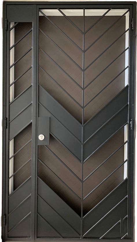 Iron Gate For Main Door, Iron Safety Grill Design, Safety Gates Security Door, Grill Gates Design, Iron Gate Door Design, Grill Safety Door Designs, Gate Door Design Modern, Main Door Design Iron Gates, Modern Grill Door Design