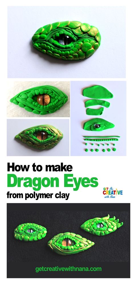 How to Make A Dragon’s Eye This is a great creative activity for older kids and adults. How to Make a Dragon’s Eye from Polymer Clay. Polymer Clay Sculpture Tutorial, Diy Dragon Crafts, Dragon Art For Kids, Kids Polymer Clay Ideas, Polymer Clay Dragons, Polymer Clay Sculpture Ideas For Beginners, How To Make A Dragon, Dragon Craft Ideas, Dragon Art Project