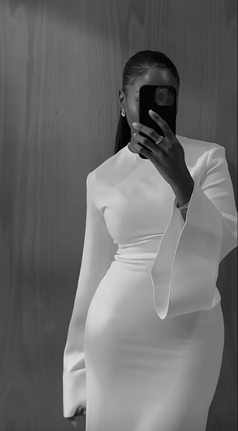 Corporate White Gown, Old Money Luxury Outfit, Black Woman Church Outfit Ideas, White Gown Styles For Church, White Modest Graduation Dress, Lace Elegant Dress Classy, Modest Classy Outfits For Women, Church Dresses For Black Women, Casual Church Outfits For Women