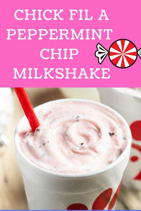 Chick Fil A Peppermint Milkshake Recipe, Peppermint Milkshake Recipe, Peppermint Shake, Peppermint Milkshake, Ice Cream Smoothie, Food Samples, Bean Ice Cream, Peppermint Extract, Peppermint Candy Cane