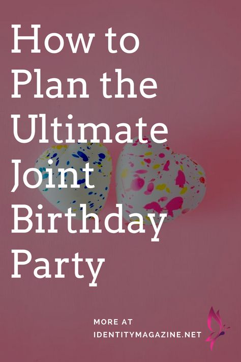 Shared Birthday Parties, Double Birthday Parties, Combined Birthday Parties, Party Timeline, Backyard Birthday Parties, Teenager Birthday, Backyard Birthday, 21st Party, Kids Themed Birthday Parties