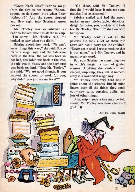 and everything else too: Jack and Jill (October 1971) PART TWO Small Stories For Kids, Cute Black Kitten, English Stories For Kids, Great Comedies, Spooky Stories, English Story, Cat Stories, English Activities, English Reading