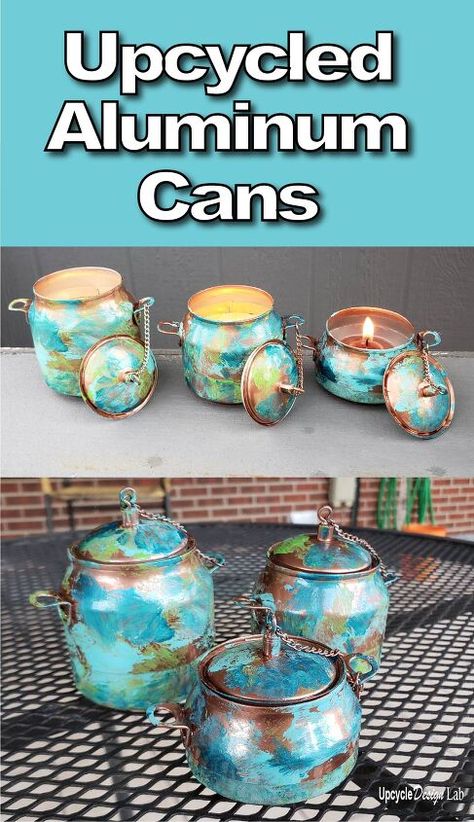 Tin Can Upcycling, Trash Diy Crafts, Tuna Cans Crafts Ideas, Craft With Soda Cans, Junk Crafts Upcycling, Beer Can Crafts Diy, Soda Can Crafts Diy, Tuna Can Crafts, Trash Upcycle