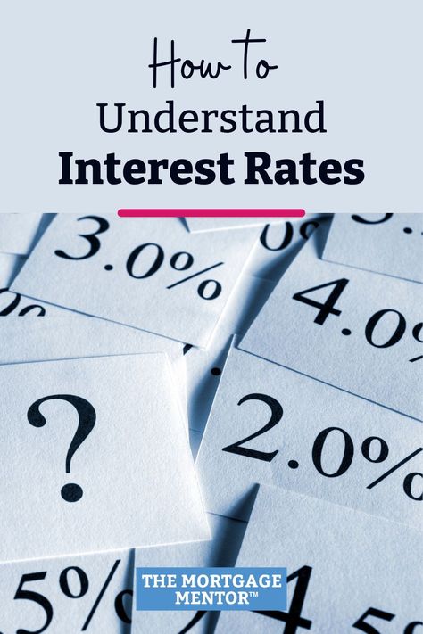 How to understand mortgage interest rates. A mortgage interest rate is a big part of a mortgage loan, learn all about it! Check out these help tips for understanding mortgage interest rates. Visit for more home buying tips directly from a mortgage lender. We teach home buyers to save money & buy a home with confidence. Real estate home buying tips, loans, refinancing, appraisal, mortgage lenders | NMLS# 91445 Tax Saving, Mortgage Lender, Mortgage Loan, Mortgage Interest Rates, Mortgage Tips, Buying Your First Home, Buy A Home, Interest Rate, Home Buying Process