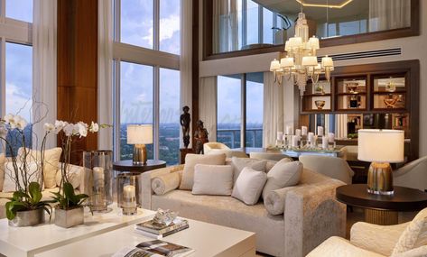 Condominium Interior Design, Condominium Interior, Luxury Condominium, Transitional Interior Design, Inside Design, Household Furniture, Transitional Decor, Transitional Design, Front Room