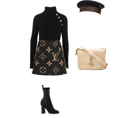 Louis Vuitton Women Outfit, Louis Vuttion Outfit Women, Louis Vuitton Outfit Aesthetic, Louis Vuitton Outfits Women Fashion, Lv Outfits Women, Louis Vuitton Clothes Women, Black Dress Louis Vuitton, Louis Vuitton Outfits Women, Louis Vuitton Runway Outfits