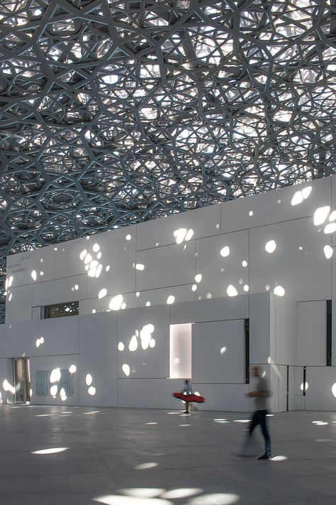 Hanging Mason Jar Lights, Louvre Abu Dhabi, Mason Jar Lights, Museum Lighting, Jean Nouvel, Desert Safari, Mason Jar Lighting, Jar Lights, Luz Natural