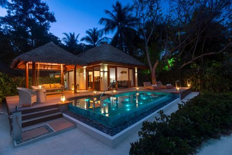 Maldives Luxury Resorts, Private Island Resort, Romantic Resorts, Maldives Hotel, Water Villa, Honeymoon Suite, Small Luxury Hotels, Maldives Resort, Resort Design