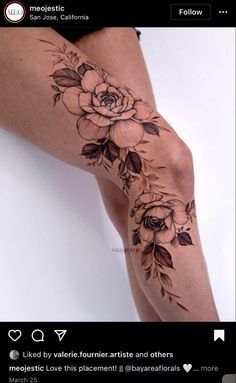 Leg And Back Tattoo, Tattoo Bein Frau, Lower Leg Tattoos, Full Leg Tattoos, Special Tattoos, Snake Tattoo Design, Leg Tattoos Women, Lily Tattoo, Modern Tattoos