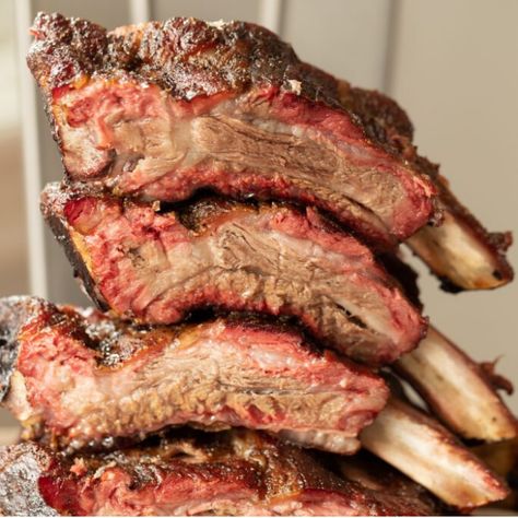 Smoked Beef Back Ribs In Smoker, Beef Ribs On Smoker, Beef Grilling Back Ribs, Beef Ribs On The Smoker, Smoked Dino Beef Ribs, Smoked Beef Ribs In Smoker, Beef Back Ribs Grilled, Smoked Beef Short Ribs Recipe, Beef Ribs Smoker Recipe