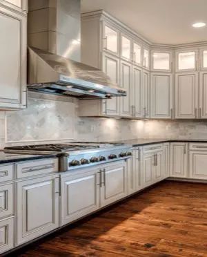 Extending Kitchen Cabinets To Ceiling Glass Doors, Kitchen Cabinets Not To The Ceiling, Kitchen With Long Wall Of Cabinets, Kitchens With 12 Ft Ceilings, Kitchen With 9 Ft Ceiling, 12 Foot Ceiling Kitchen Cabinets, Cabinet To Ceiling, Lighted Kitchen Cabinets, Double Cabinets Kitchen