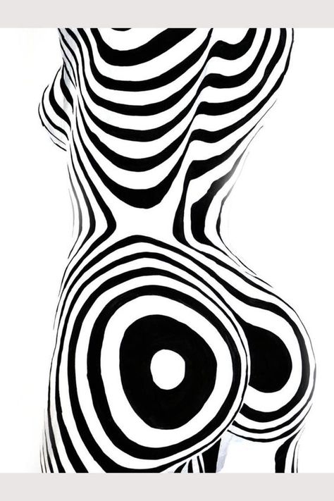 Art To Trace Over, Art Of Women Body, Out Of Body Art, Art Woman Body Drawing, Body Art Paint Ideas, Silouttes Art, Black Woman Tattoo, Body Acrylic Painting, Women Silhouette Art