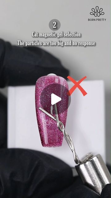 169K views · 6K likes | BORN PRETTY Official on Instagram: "Nail tips time!🤩 Why your heart shape cat eye nail failed?💗 Check out this video!🥰  Using #bornpretty 🌙Moonlight Cat Magnetic Gel:07 (ID57450)  Tap the bio and search the product id to find more colors.  #allshineonme #nailtips #nailgel #nailart #nailsdesign #gelnail #naillover #nailsonﬂeek #nails2inspire #nailartist #nailswag #nailtech #heartcateye" Magnetic Cat Eye Nails, Heart Cat Eye Nails, Cat Eye Nail, Fancy Nail Art, Eye Nail Art, Heart Magnets, Magnetic Nails, Cat Eye Nails, Heart Nails