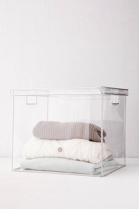 Looker Sweater Storage Box Sweater Storage, Bulky Sweaters, Pvc Panels, Lid Storage, Space Furniture, Wall Storage, Organization Bedroom, Furniture For Small Spaces, Small Bedroom