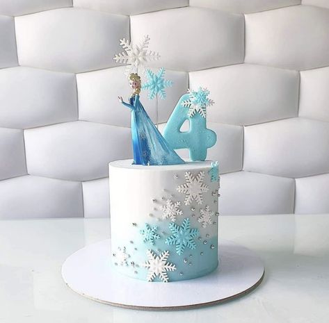 1 Tier Frozen Birthday Cake, Simple Elsa Birthday Cake, Elsa Princess Cake, Frozen Inspired Cake, Simple Elsa Cake, Elsa Frozen Birthday Cake, Frozen Cakes Birthday, Diy Elsa Cake, Disney Frozen Cake Ideas