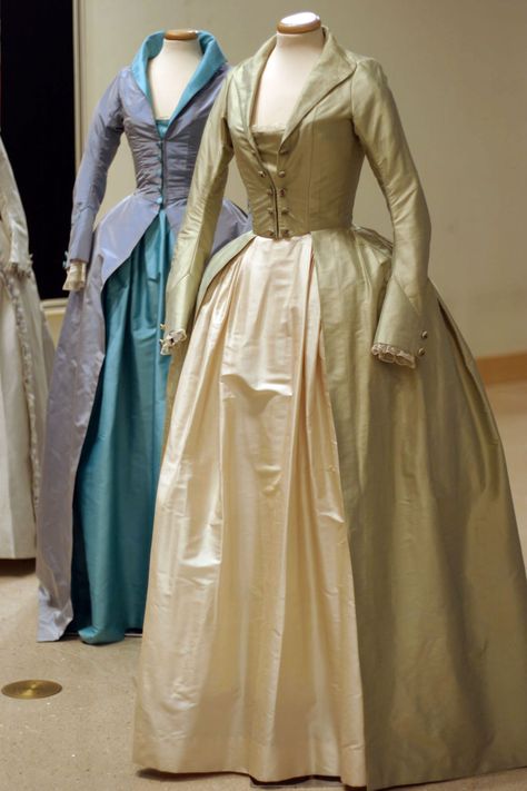 Redingote from Marie Antoinette - my someday wedding dress. 18th Century Dresses, 1700 Fashion, Historical Gowns, American Duchess, 18th Century Dress, 18th Century Costume, 18th Century Clothing, Century Dress, 18th Century Fashion