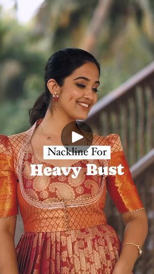 Heavy Bust Outfit Ideas, Heavy Bust Outfit, Neck Designs For Kurtis Neckline, Back Neck Designs For Kurtis, Suit Neck Designs Indian, Boat Neck Kurti, Indo Western Outfits For Women, Bullion Knot, Chudi Neck Designs