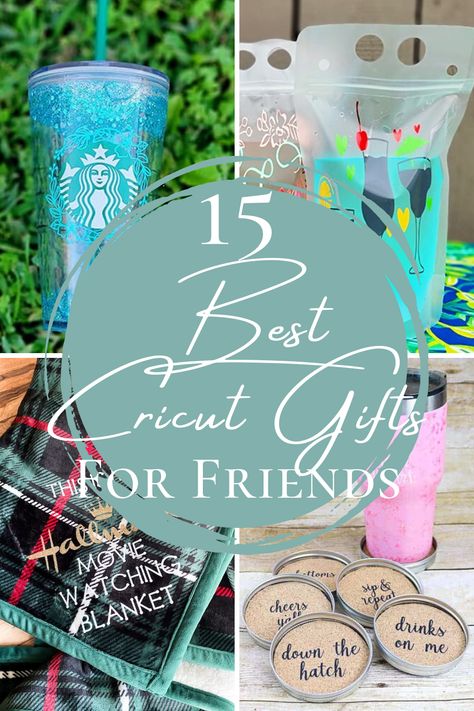 Best Cricut Gifts for Friends. Bff Personalized Gifts, Friendship Cricut Ideas, Bff Cricut Gifts, Gifts To Make For Your Best Friend Diy, Birthday Gifts Made With Cricut, Friend Diy Gifts Birthday, Best Friend Birthday Gift Ideas Cricut, Easy Cricut Gifts For Friends, Homemade Gifts Cricut