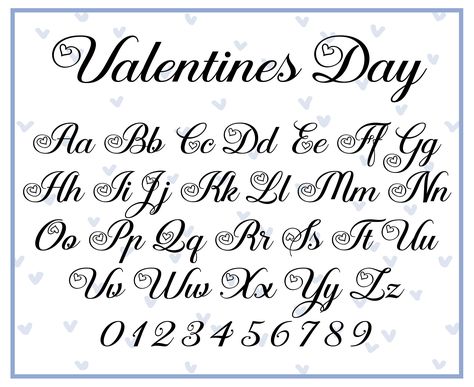 Love Fonts, Brother Png, Font Love, Love Font, Valentine Font, Romantic Fonts, Heart Font, Ttf Fonts, Blank Background