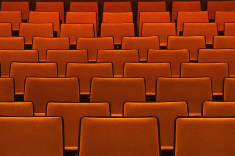 Populate your spring calendar with these virtual lecture series and talks Cinema Chairs, Theater Furniture, Auditorium Seating, Cinema Seats, Brown Chair, Yellow Chair, Outside Furniture, Interior Pictures, Refurbished Furniture