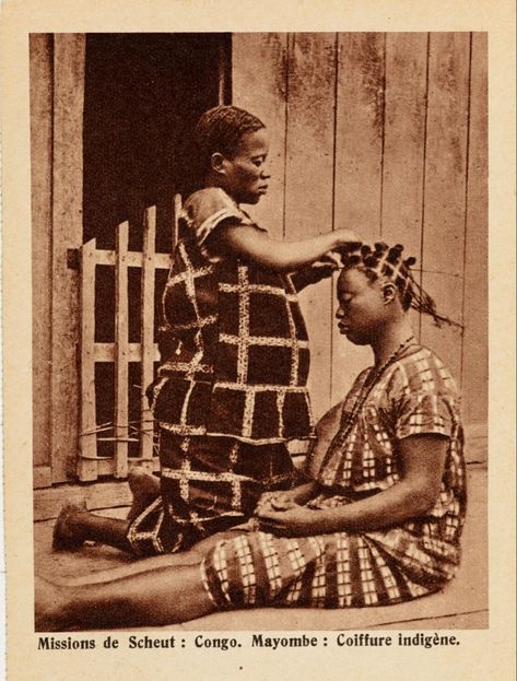 Drc Congo Culture, Congolese Culture Aesthetic, Drc Congo Aesthetic, Congolese Aesthetic, Braiding Black Hair, Congo Aesthetic, African Hair History, Congo Culture, Congolese Culture