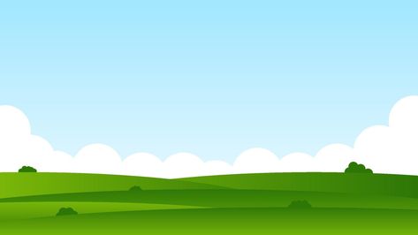 landscape cartoon scene with green hills and white cloud in summer blue sky background with copy space Cartoon Sky Background, Sky Cartoon Background, Green Background Landscape, Sky Background Landscape, Game Background Design, Sky Animation, Sky Cartoon, Cartoon Landscape, Drawing Sky