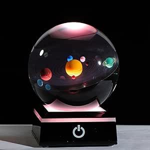 3d Solar System, Planet Lamp, Planet Model, Space Gifts, Astronomy Gifts, Science Astronomy, Solar System Model, Colorful Lighting, Astronomy Gift