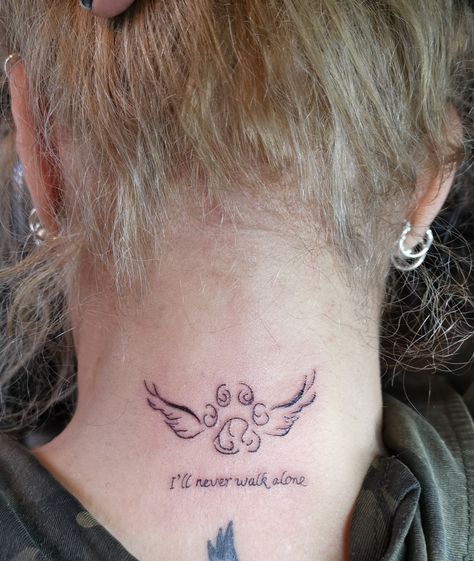 In Memory Of A Dog Tattoo, Tattoo Ideas About Losing Someone, Lost Pet Tattoo, Tattoo In Loving Memory, Bridge Tattoo, Pet Memorial Tattoo, Peace Tattoos, Heaven Tattoos, Dog Memorial Tattoos