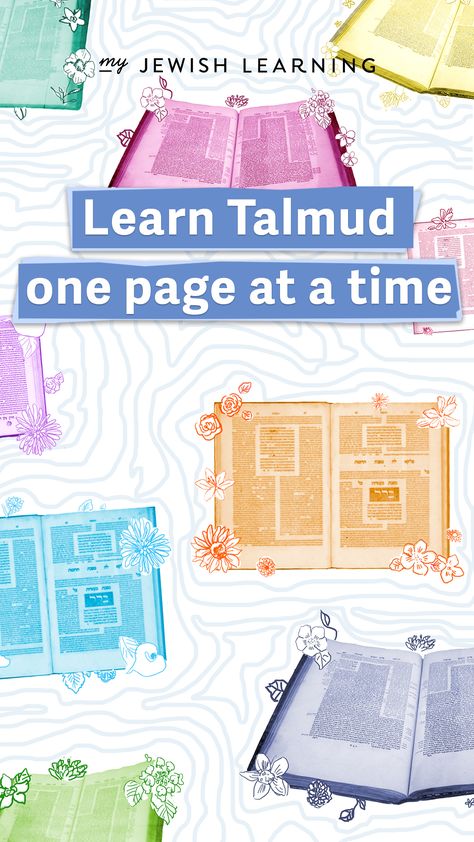 Easy to understand Talmud study, accessible for all! Sign up to get Daf Yomi in your email and learn along with My Jewish Learning. Jewish Design, Jewish Stuff, Torah Study, Jewish Learning, Study Journal, Torah, Jewellery Design, Study Guide, Daily Dose