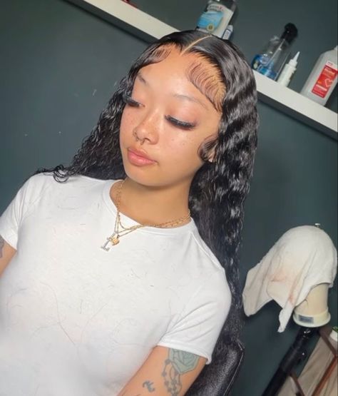 Lacefront Wigs, Frontal Wig Hairstyles, Birthday Hairstyles, Quick Weave Hairstyles, Cute Box Braids Hairstyles, Protective Hairstyles Braids, Frontal Hairstyles, Pretty Braided Hairstyles, Slick Hairstyles