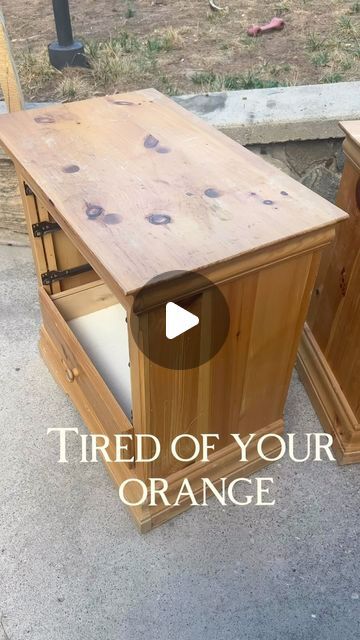 Wood Furniture Colors, Minwax Wood Stain, Minwax Colors, Best Way To Save Money, Wooden Kitchen Accessories, Restoring Old Furniture, Paint Wash, Tan Paint, Orange Furniture