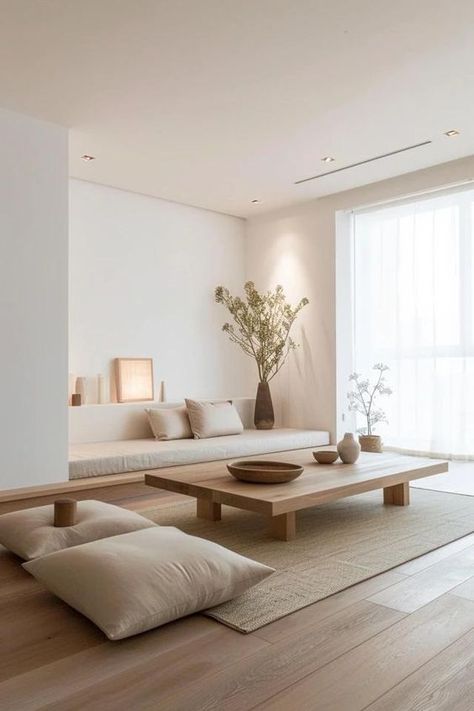 Minimalist decor focuses on simplicity, Tropical Minimalist Living Room, Functional Minimalist Living Room, Classic Minimalist Style Interior, Natural Minimalist Home Decor, Home Interior Design Minimalist, Japanese Minimalist Living Room, Home Decor Ideas Minimalist, Minimalist Modern House, Minimalist Style Living Room