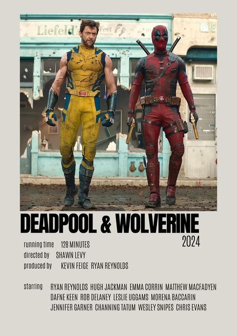 Deadpool And Wolverine Poster, Deadpool Movie Poster, Ryan Reynolds Hugh Jackman, Wolverine Poster, Rob Delaney, Wolverine Movie, Wesley Snipes, Deadpool Movie, Polaroid Posters