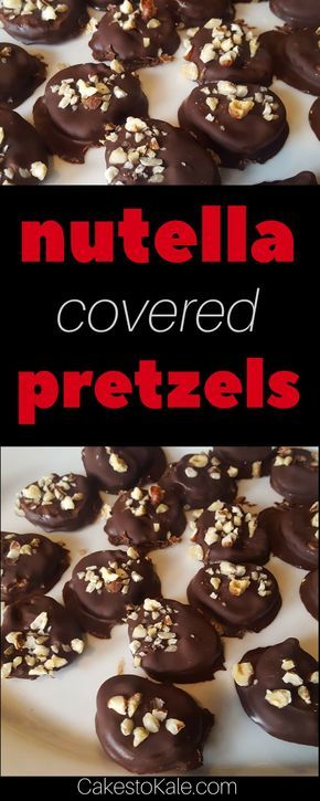 Food Nutella, Nutella Christmas, Dessert Nutella, Pretzel Recipes, Nutella Recipe, Pretzel Desserts, Nutella Recipes Easy, Easy Dessert Recipe, Covered Pretzels