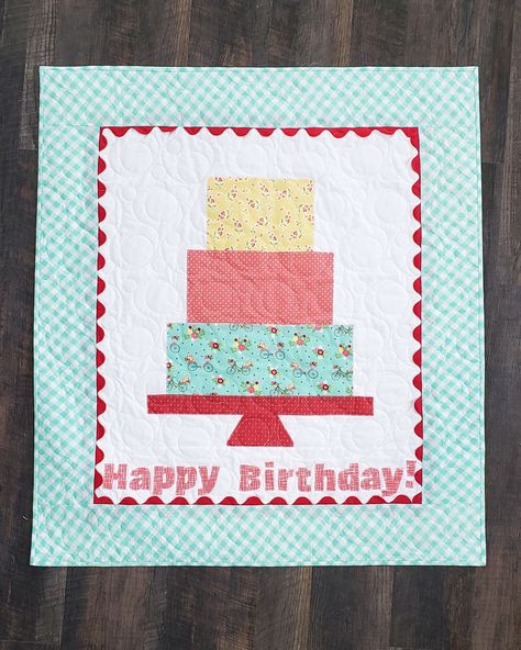 Celebrate Misty's and Missouri Star's birthday with the adorable Birthday Wall Hanging! Share your love of quilting on your special day with your very own quilted birthday cake! Follow the link below to watch the replay of Missouri Star Live now! #MissouriStarQuiltCo #MSQC #MistyDoan #BirthdayWallHanging #HappyBirthday #MSQCBirthdayBash #WallHanging #Quilting #HowToQuilt #QuiltDecor #DIYHomeDecor #BirthdayAesthetic #QuiltPattern #QuiltTutorial Easter Quilts Wall Hangings, Easter Placemats, Wall Quilt Patterns, Quilted Wall Hanging, Birthday Wall, Quilts Decor, Placemats Patterns, Pretty Quilt, Missouri Star Quilt