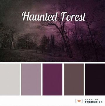 Purple Yarn, Haunted Forest, Color Schemes Colour Palettes, Dark Home, Bedroom Paint Colors, Color Palette Design, Color Psychology, Paint Colors For Home, Bedroom Colors