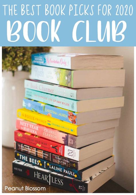 The best book club picks for 2020 for busy moms who struggle to find time to read. These FUN light-hearted books are perfect for an easy-going book club everyone will love. #books #bookclub Best Books To Read In 2020, Funny Books To Read, Fun Book Club, Book Club Ideas, Book Club Suggestions, Best Book Club Books, Book Club Reads, Book Clubs, Book Suggestions