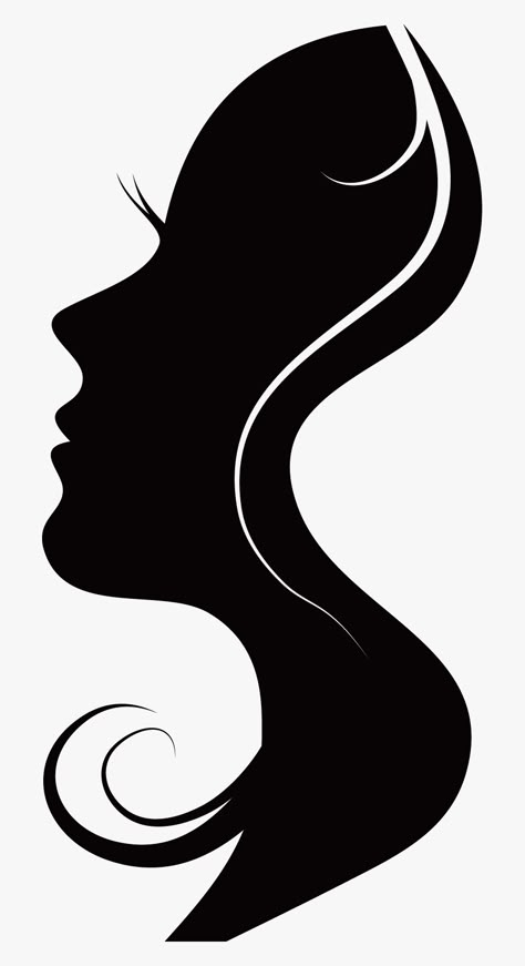 Silhouette Woman Face, Women Silhouette Art Face, Clipart Silhouette, Women Silouhette Painting, Silhouette Vector Art, Side Face Silhouette, Woman Profile Silhouette, Female Face Silhouette, Art Silhouette