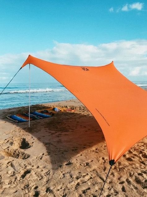 Neso Tent, Beach Shade Tent, Beach Tents, Summer Beach Wallpaper, Beach Equipment, Beach Canopy, Beach Shade, Kure Beach, Beach Necessities