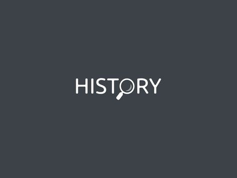 History Logo Design Ideas by Ahmed Rumon Logos, History Word Design, History Logo Design, Wordmark Logo Design, History Logo, Minimalist Logo Branding, Designer Branding, Elegant Logo Design, Trendy Logos