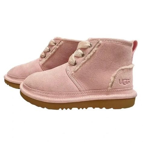 UGG | Shoes | Ugg Boots Toddler 1 Girls Seashell Pink Neumal Ii Sheepskin Fur Leather Suede | Poshmark Rudy Jude, Girl Uggs, Tocoto Vintage, Uggs With Bows, Seashell Pink, Girls Ugg Boots, Tall Uggs, Ugg Boots Tall, Olive Juice