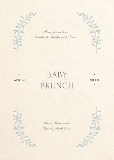 Paperless Post - As Above - Baby Shower Invitation by Paperless Post Elegant Baby Shower Invitations, Soft Baby Shower Theme, Baby Boy Sprinkle Themes Spring, Baby Shower Inspo Boy, 2025 Baby Shower Ideas, Simple Elegant Baby Shower Ideas, Baby Blessing Luncheon, Blessingway Invitation, Cloud Baby Shower Theme Boy