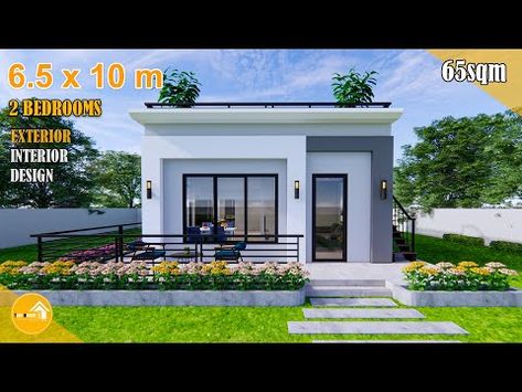 Chalet Design Exterior Modern, House Design With Roof Deck, Small House Design Philippines, Modern Bungalow House Plans, Modern Bungalow House Design, Small Bungalow, Affordable House Plans, Small House Design Exterior, Modern Small House Design