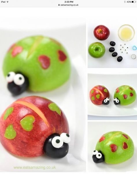 Valentines Food For Kids, Apple Food Art, Valentines Healthy Snacks, Valentines Activity, Healthy Fruit Snacks, Valentines Snacks, Healthy Valentines, Healthy Party Food, Food For Kids