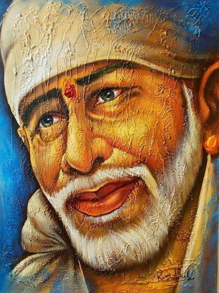 Sai Baba Painting, Sai Baba Images, Sai Nath, Ram Krishna, Shirdi Sai Baba, Sai Baba Wallpapers, Swami Samarth, Sai Baba Photos, Baba Image