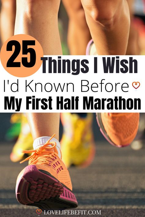 Half Marathon Tips For Beginners, Beginner Half Marathon Training Plan, 8 Week Half Marathon Training Plan, What To Wear For Half Marathon, Couch To Half Marathon Training Beginner, Half Marathon Essentials, Half Marathon Diet Plan, First Half Marathon, Half Marathon Nutrition Plan