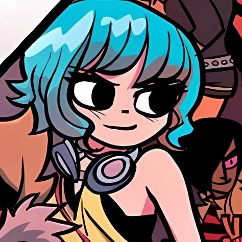 Ramona Flowers Comic, Scott Pilgrim Ramona Flowers, Scott Pilgrim Ramona, Scott Pilgrim Icons, Scott And Ramona, Scott Pilgrim Comic, Ramona Flowers, Scott Pilgrim Vs The World, Vs The World