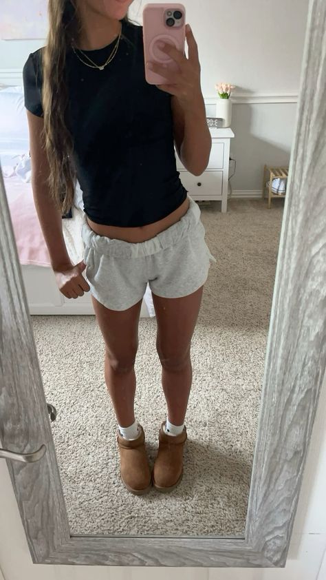 Mini Outfit, Leggings Outfits, Summer Ootd, Comfy Outfit, Casual Preppy Outfits, Outfit Inspo Casual, Trendy Outfits For Teens, Cute Lazy Day Outfits, Lazy Day Outfits