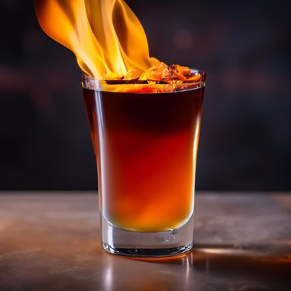 Flaming Dr Pepper Recipes, Dr Pepper Shot, Dr Pepper Recipes, Flaming Dr Pepper, Cocktails Aesthetic, Cocktail Recipes At Home, Pepper Recipes, Boozy Desserts, Orange Twist